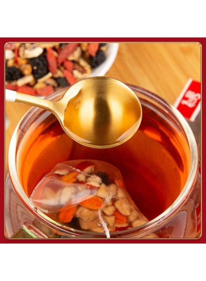 TOP CHOICE Ginseng Five Treasures Tea - Kidney Tea Wubao Herbal Ginseng Red Date Natural Chinese Cleanse for Men Women, te de riñon Saludable Organica (2Pack-50Bags) - Image 3